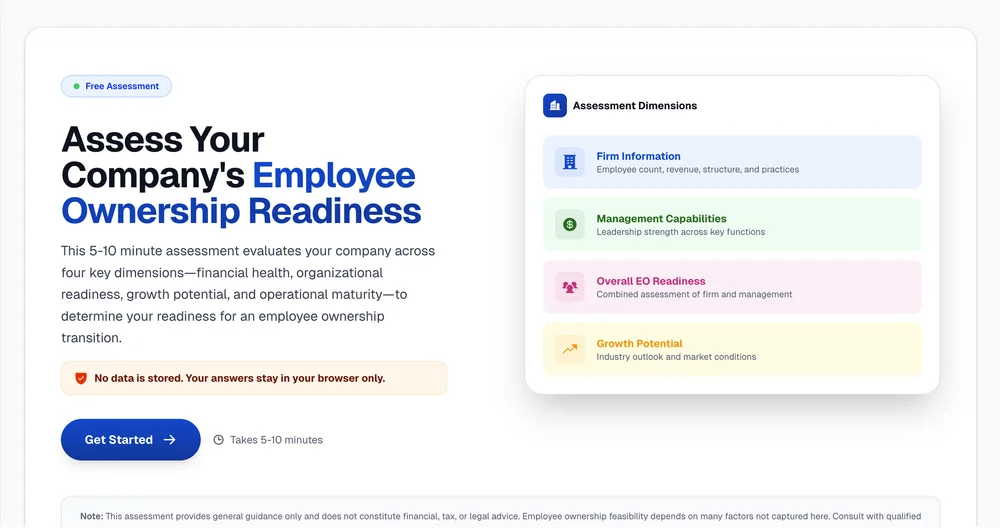 The Baker Project ESOP platform