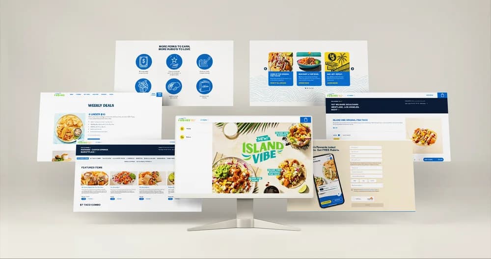 Rubio's online ordering platform